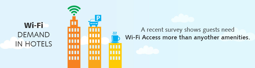 Wi-Fi Solution For Single & Chain of Hotels and Resorts